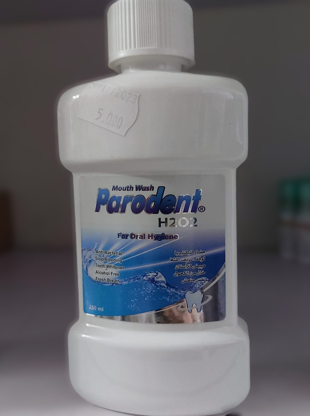 PARODENT M.W H2O2 250ML