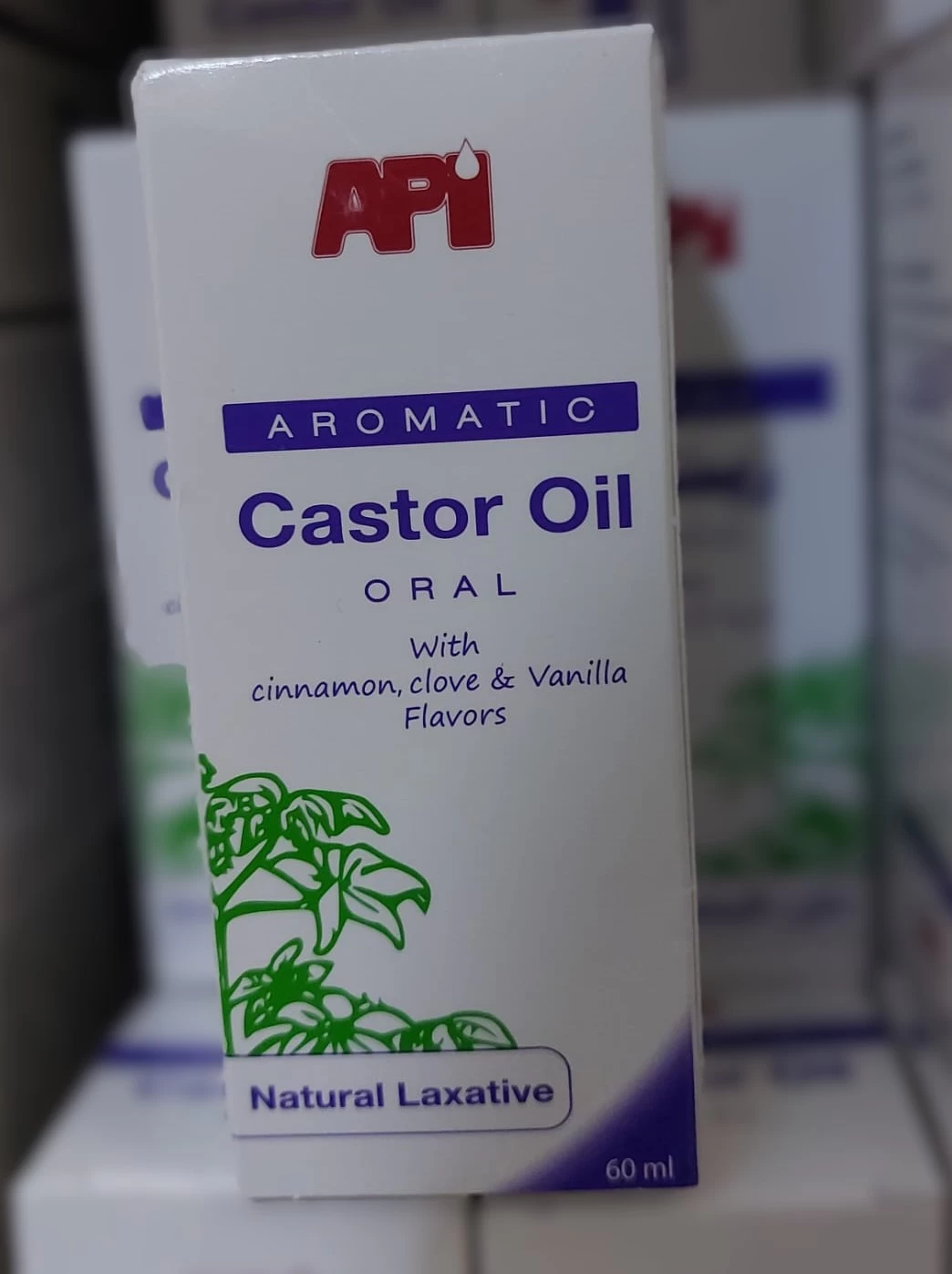 CASTOR OIL 60ML API AROMATIC